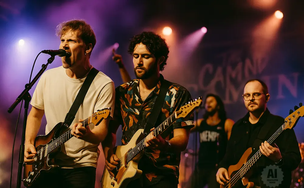 The Band CAMINO live performance