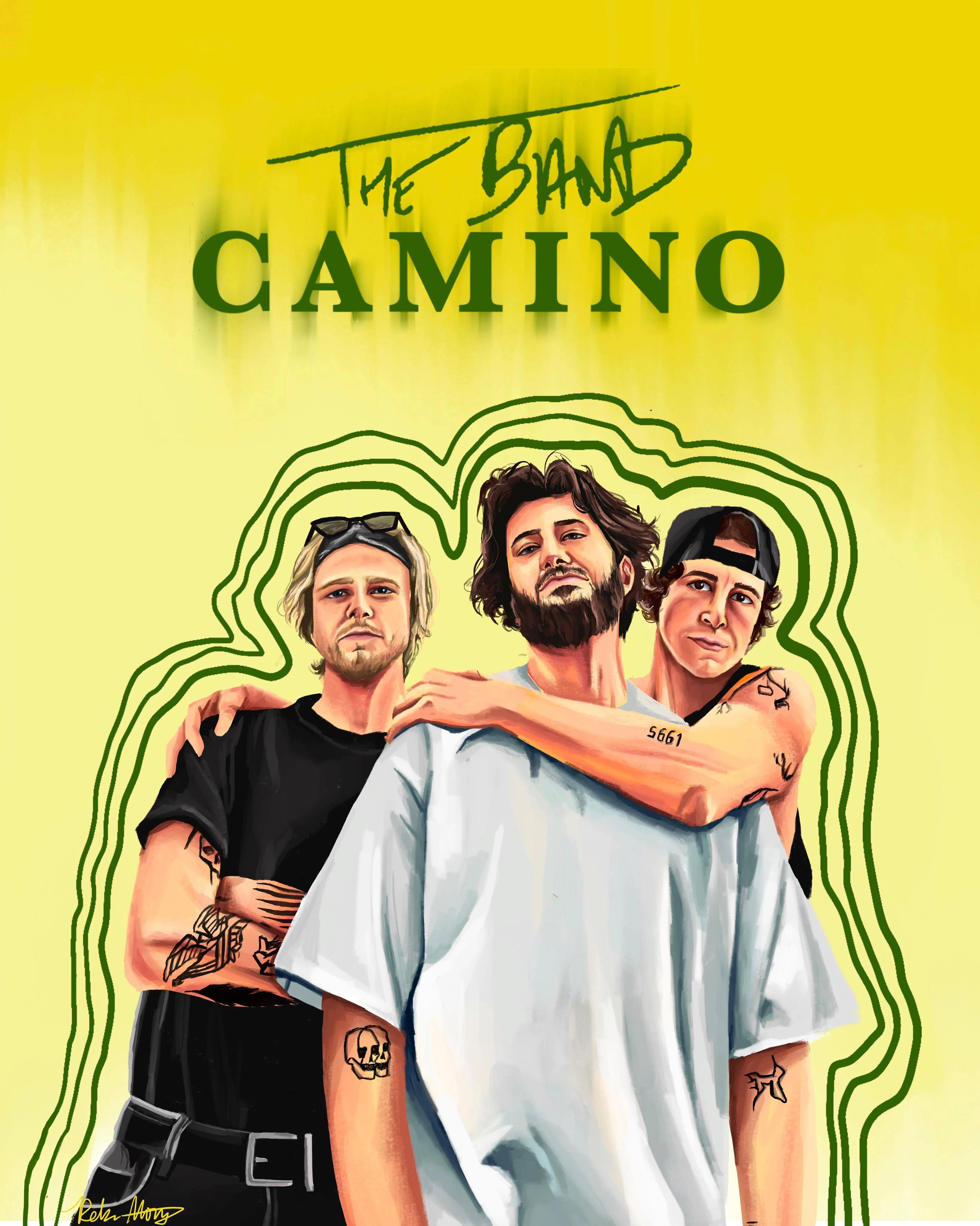 The Band CAMINO 2026 live concert poster